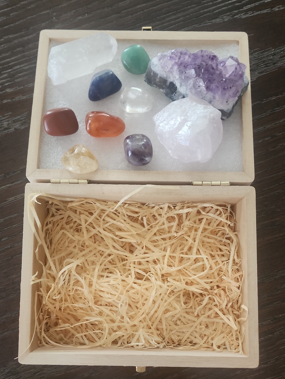 NWOT Crystal Healing Tumbled Gemstone Set - Multicolor